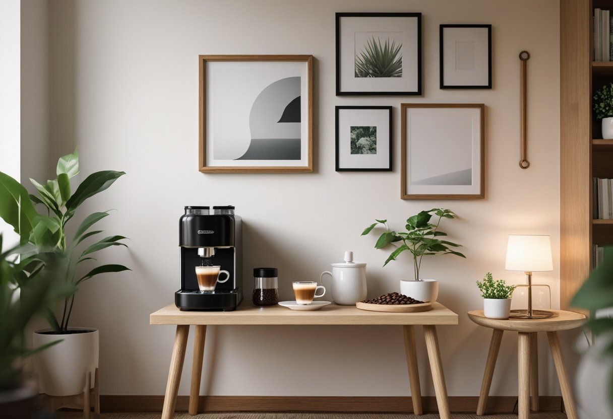 Saadan skaber du den perfekte kaffehoerne med stilfulde billedrammer